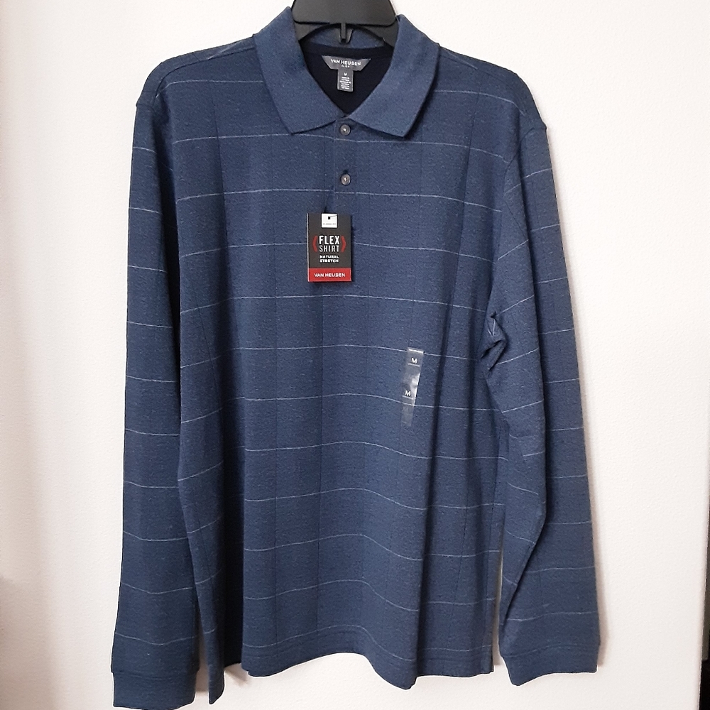 Van Heusen long sleeve polo